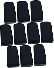 SECFOU 10PCS Dry Erase Erasers Lightweight Chalkboard Cleaners Ergonomic Grip Small Bulk Erasers for Classroom Office Teaching Design
