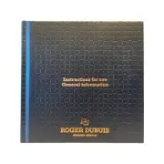 Roger Dubuis Watch Instructions Booklet Manual Shrink Wrapped New
