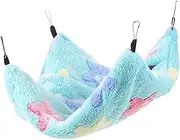 ERINGOGO Easy to Attach Pet Sleeping Bag Plush Hamster Bed Squirrel Nest Pet Supplies