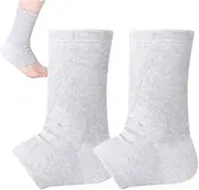 Compression Ankle Brace | Anti-Fatigue Socks | Multi-Functional Arch Support Tool, Breathable Fabric, Foot Relief Brace for Men, Women, Soccer, Tennis, Cycling, Hiking