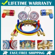 H&L Couple AC Refrigeration Kit Manifold Gauge Set R22 R12 R134A Air Conditioner