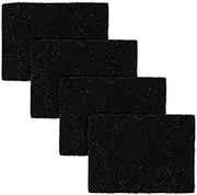 Compost Bin Carbon Odour Filters Substitute for Joseph Joseph Intelligent Waste Food Waste Caddy Replaceable Rectangle Activated Carbon Filters Pad for Kitchen (Pack of 4)