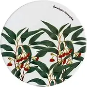 Maxwell & Williams Royal Botanic Gardens Australian Botanics Ceramic Round Coaster 9.5cm Flowering Gum