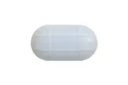 LED Bulkhead Oval White 5000K IP65 Optional Cage