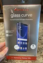 Zagg Invisible Shield Glass Curve Screen Protector Samsung Galaxy S8+