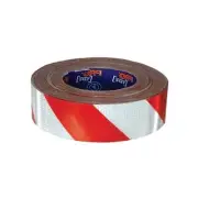 ProChoice Self Adhesive Reflective Hazard Tape Red & White 50m x 50mm