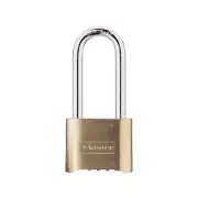 Master Lock No. 175 Combination Brass Padlock, 5/16 Inches Dia