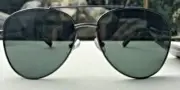 FOSTER GRANT MEN'S SUNGLASSES AVIATOR METAL GRANT SR1218 POLTP POLARIZED NWT