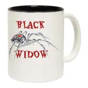 Black Widow Spider Mug Cup