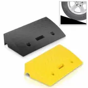 Portable Lightweight Plastic Curb Ramps - 2PC Heavy Duty Plastic Threshold Ramp