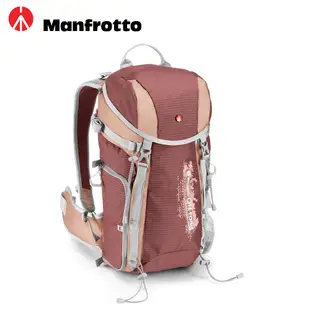 Manfrotto 曼富圖 Off Road 相機背包 雙肩後背包 20L 玫瑰紅色 MBOR-BP-20RS