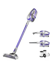 Devanti Handheld Vacuum Cleaner Cordless HEPA Filter 150W Purple