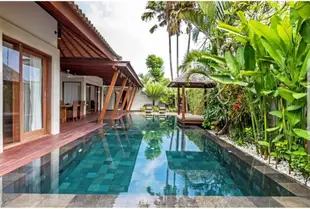 水明漾的2臥室 - 2200平方公尺/2間專用衛浴Casa Bianca 2BR Luxury Villa at Seminyak