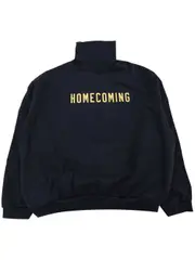 [FEAR OF GOD ESSENTIALS] slogan-print sweatshirt S Black
