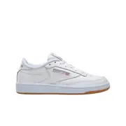 Reebok Club C 85 Women's Shoes/Sneakers White/Light Grey/Gum Footwear