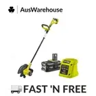 Ryobi One+ 18V 220mm 4.0Ah Cordless Edger Kit RED1850Li40