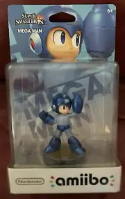 Nintendo Amiibo MEGA MAN Figure Super Smash Bros Series BNIB US NA 2015 Wave