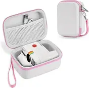 TYSORETY Case for Polaroid Go Gen 2/ Polaroid Go Mini Instant Camera, Travel Storage Bag for Polaroid Go Camera and Film Accessories (Whtie)