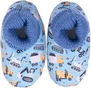 [SnuggUps] Slippers Toddler Printed Large Digger, Splosh SNTPDG03