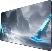 AI Painting TCG Playmat - MTG Trading Card Game Mat, 24x14 Inches Original Playmats, Smooth Surface for Rubber Collection - Dark Swamp Design 413-73