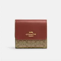 在飛比找樂天市場購物網優惠-COACH 短夾 Small Trifold Wallet 