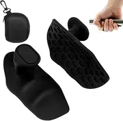 Original Weight Lifting Grips for Men Women Deadlifts, Rows, Ergonomics Workout Rubber Gym Grips Pads for Palm Protection, Fingerless Workout Gloves for Men Exercise Bodybuilding
