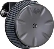 Vance & Hines VO2 Air Intake Eliminator Eliminator Matte Black TOURING 02-07/SOFTAIL 00-15/DYNA 99-17 * 2 Cable Pulled Vehicle
