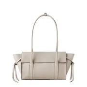 [Mulberry] Small Soft Bayswater Chalk Heavy Grain