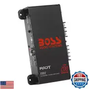 BOSS Audio Systems R1002 Riot Series Car Stereo Amplifier - 200 High Output,