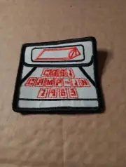 Rare COSI Camp In Vintage Patch Columbus Ohio Souvenir Patch Badge 1983