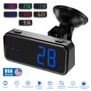 2024 Mini LED Digital Speedometer GPS Car HUD Head Up Display MPH/KMH Universal*