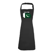 Pakistan -Country Flag Nationality Kids Childrens Kitchen Apron