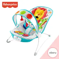 在飛比找PChome商店街優惠-Fisher Price 費雪 踢踢腳鋼琴躺椅