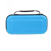 Hard Protective Handle Carry Case Cover Zipper Protective Shell Blue