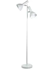 [Oriel Lighting] Vespa Twin Floor Lamp White