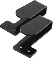 NULYLU 1 Pair Hat Organizer for Baseball Caps Wall Mounted Hat Rack Holders No Installation Required Sturdy Design for Efficient Storage Bedroom Closet Office