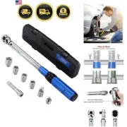 Torque Wrench Set 3/8-inch Drive Dual-Direction Click High Accuracy 10-100ft.lb