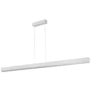 Jetz150 Dimming LED Kitchen Bench Pendant Lights Matt White | Marden Designer