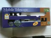 Science Tech - Mobile Telescope - Tripod 3 Precision Optical Lenses w/CD