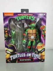 Neca TMNT Teenage Mutant Ninja Turtles in Time Raphael Action Figure NIB Sealed