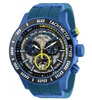 Invicta Sea Vulture Men's 54mm Blue Carbon Fiber Swiss Chronograph Watch 35028