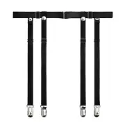 Womens Garter Belt for Thigh High Socks Plus Size Adjustable High Elastic Fas...