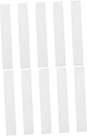 ULDIGI 10pcs White Shell Material Guitar Shell Guitar Neck Inlay Fretboard Inlay Material Fabric Abalone Thin Veneer Block Blocks White