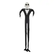 72" LED Posable Limbs Spooky Jack Hanging Indoor Hunted House Halloween Decor
