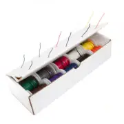 20 AWG Stranded Hook Up Wire Kit, 25 ft Ea, 10 Color, UL1061, 300V