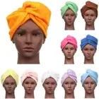 Bath Towel Microfiber Shower Cap Dry Hair Turban Hair Dry Hat Hair Drying Towel