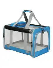 [PaWz] Pet Soft Crate Carrier Cage in Blue