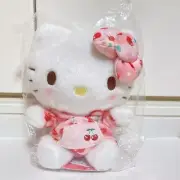 Sanrio Hello Kitty Fruits Hoodie Series Nakajima Corp Plush 6" Stuffed doll Toy