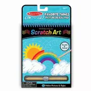 Melissa & Doug - On The Go Scratch Art: Hidden Picture Pad - Favorite Things ...