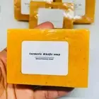 100g Rejuvenating Turmeric & Kojic Acid Soap - Natural Body Wash & Face cleanser